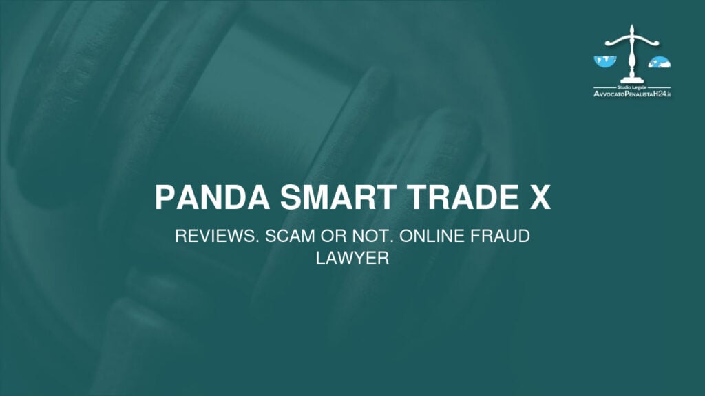 Panda Smart Trade X: reviews. Scam or not. Online fraud lawyer