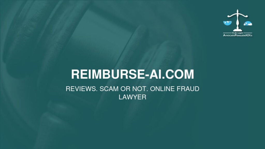 reimburse-ai.com: reviews. Scam or not. Online fraud lawyer