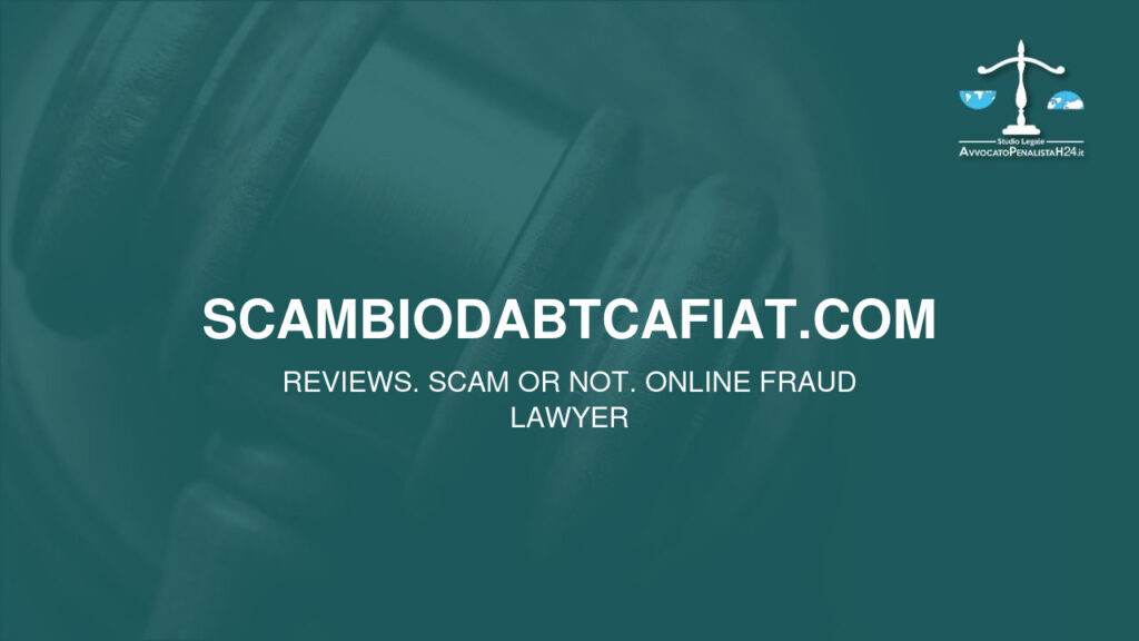 scambiodabtcafiat.com: attenzione alla truffa. Falso trading on line