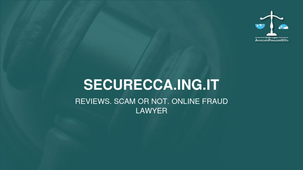 securecca.ing.it: attenzione alla truffa. Falso trading on line