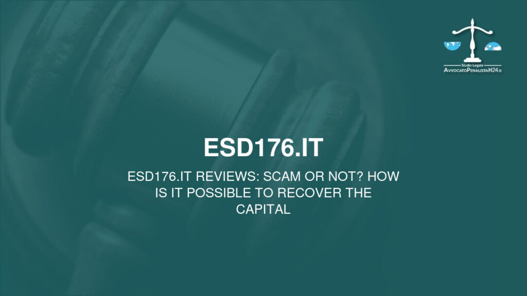 esd176.it reviews: scam or not? How is it possible to recover the capital