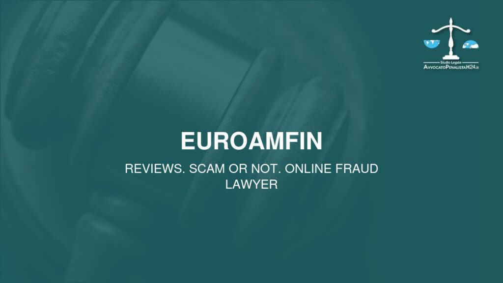 Euroamfin: attenzione alla truffa. Falso trading on line