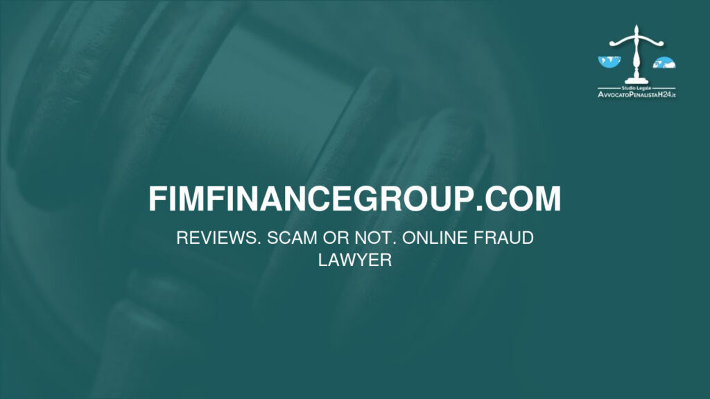 fimfinancegroup.com: reviews. Scam or not. Online fraud lawyer