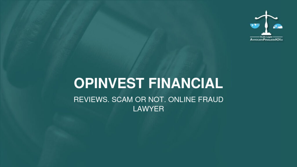 OpInvest Financial: attenzione alla truffa. Falso trading on line