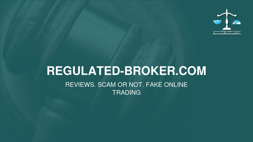 regulated-broker.com: reviews. Scam or not. Fake online trading