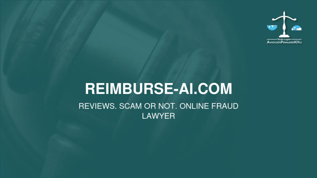 reimburse-ai.com: reviews. Scam or not. Online fraud lawyer
