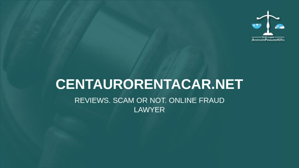centaurorentacar.net: attenzione alla truffa. Falso trading on line