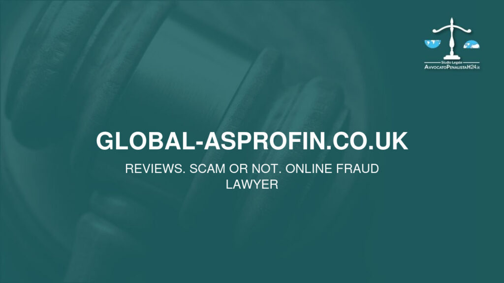 global-asprofin.co.uk: attenzione alla truffa. Falso trading on line