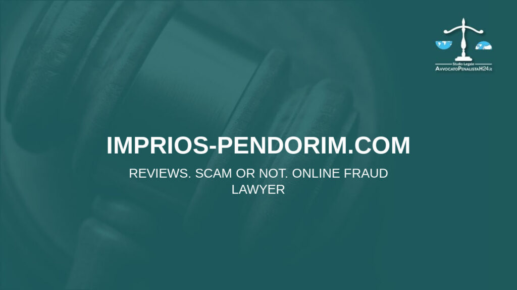 imprios-pendorim.com: reviews. Scam or not. Online fraud lawyer