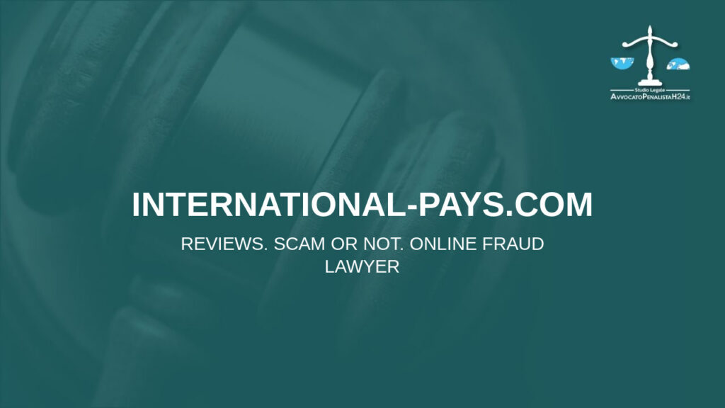 international-pays.com: attenzione alla truffa. Falso trading on line