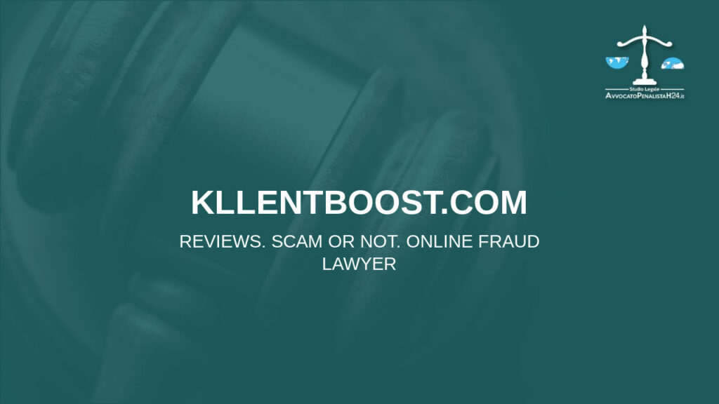 kllentboost.com: attenzione alla truffa. Falso trading on line