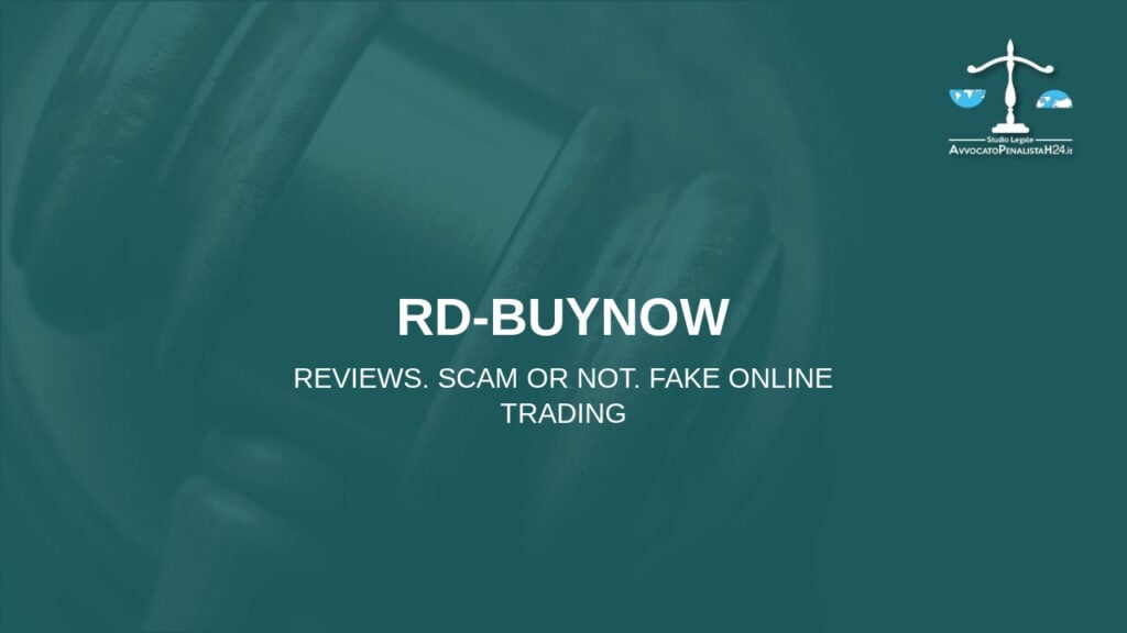RD-BUYNOW: reviews. Scam or not. Fake online trading