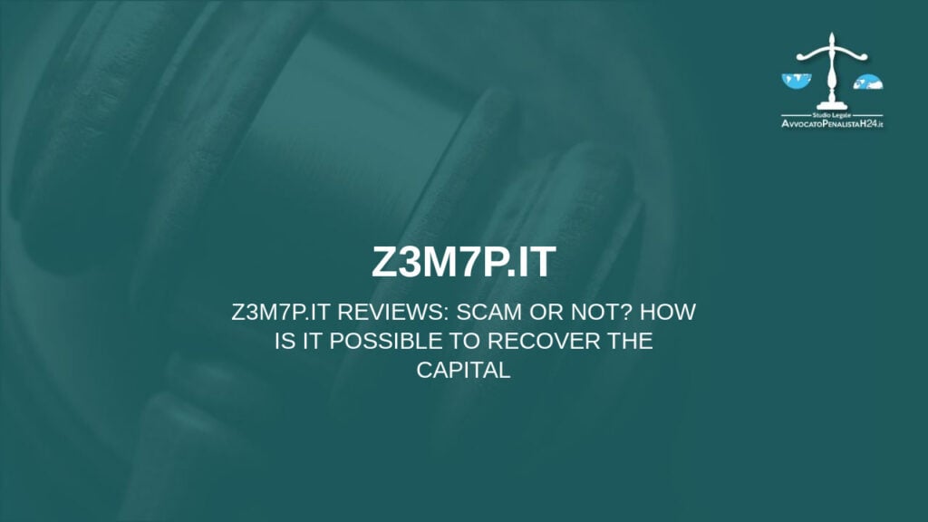 z3m7p.it reviews: scam or not? How is it possible to recover the capital