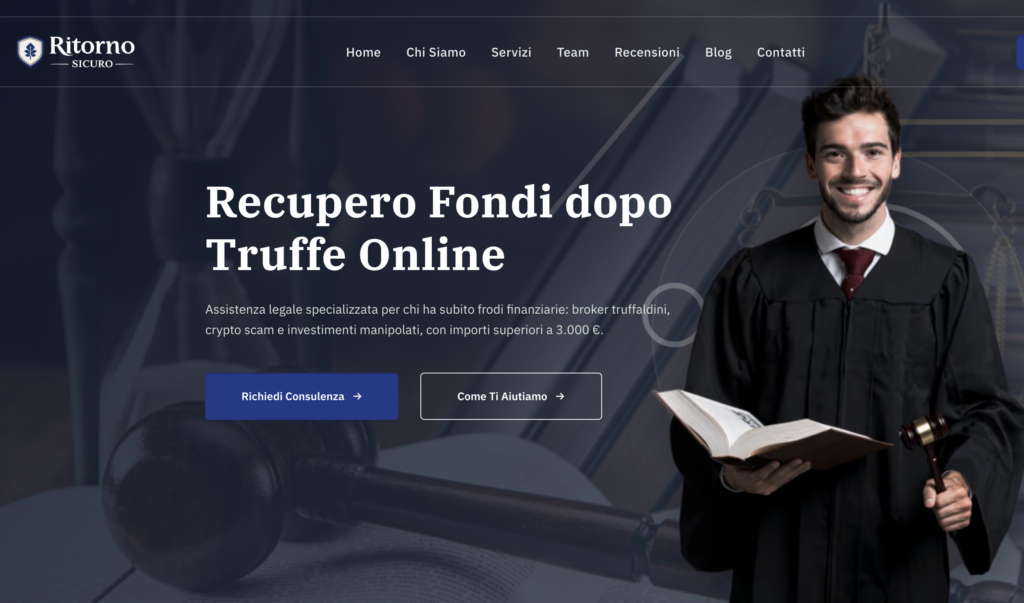 Ritorno Sicuro: L’illusione del recupero crediti. Perché ritorno-sicuro.com è una frode
