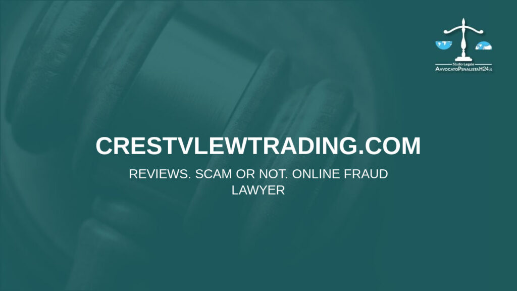 crestvlewtrading.com: avis, arnaque ou pas? Est-il possible de récupérer l’argent?