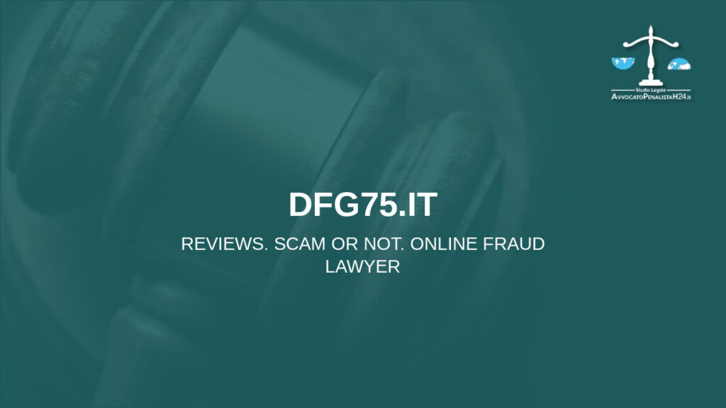 dfg75.it: attenzione alla truffa. Falso lavoro on line
