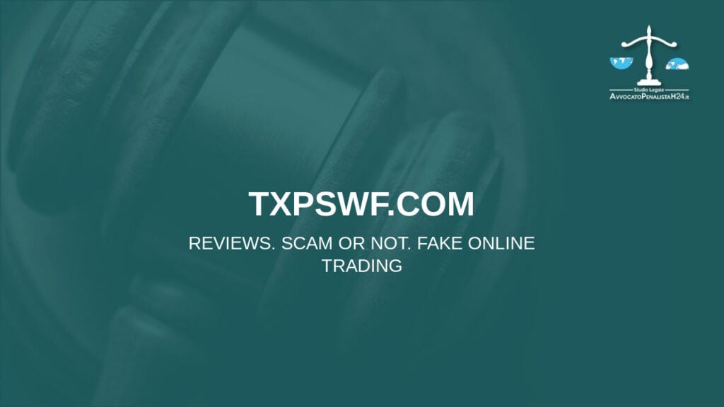 txpswf.com: attenzione alla truffa. Falso trading on line