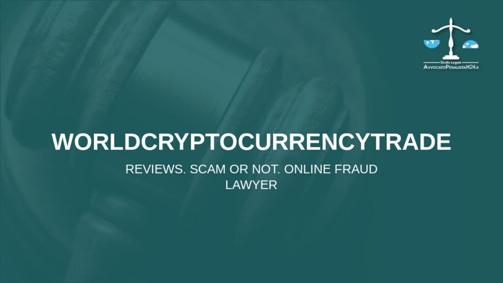 Worldcryptocurrencytrade: attenzione alla truffa. Falso trading on line