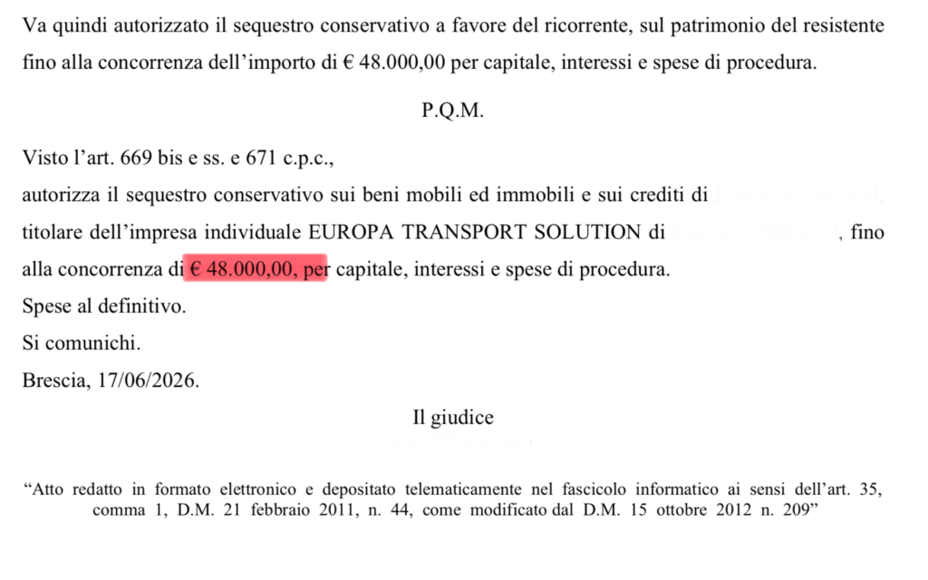 Recupero soldi truffa online: come il sequestro conservativo blocca i fondi prima che spariscano