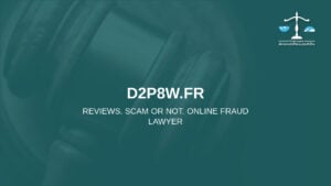 d2p8w.fr: attenzione alla truffa. Falso lavoro on line