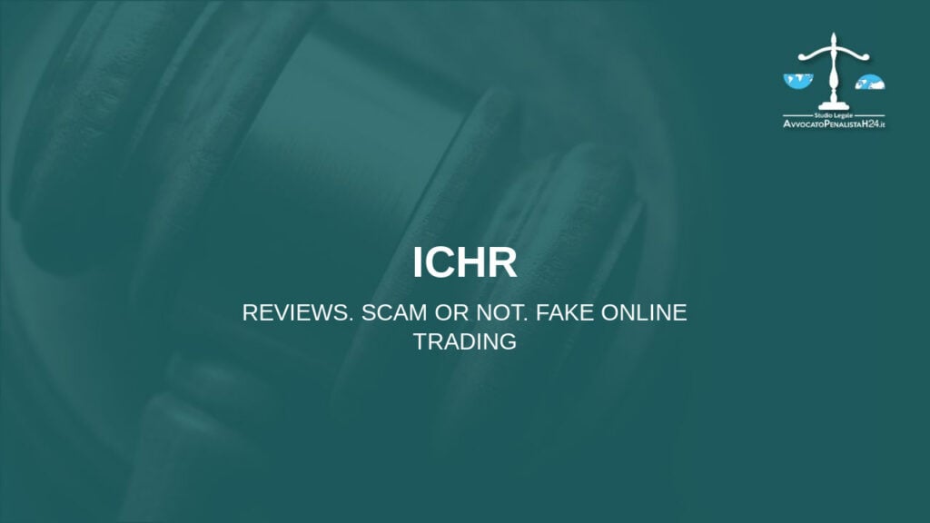 ICHR: reviews. Scam or not. Fake online trading