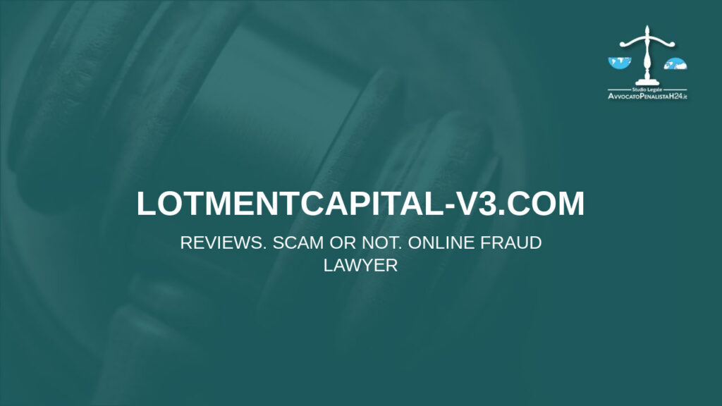lotmentcapital-v3.com: avis, arnaque ou pas? Est-il possible de récupérer l’argent?