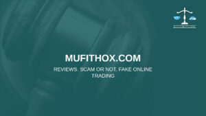 mufithox.com: cuidado con la estafa. Trading en línea falso