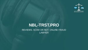 nbl-trst.pro: avis, arnaque ou pas? Est-il possible de récupérer l’argent?