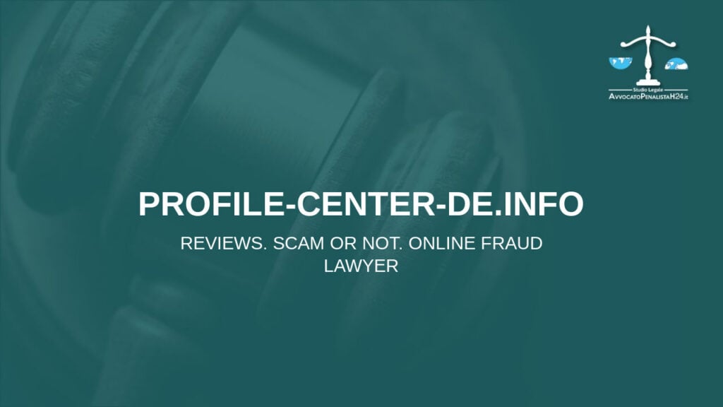 profile-center-de.info: cuidado con la estafa. Trading en línea falso