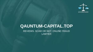 qauntum-capital.top: avis, arnaque ou pas? Est-il possible de récupérer l’argent?