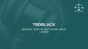 trdblack: attenzione alla truffa. Falso trading on line
