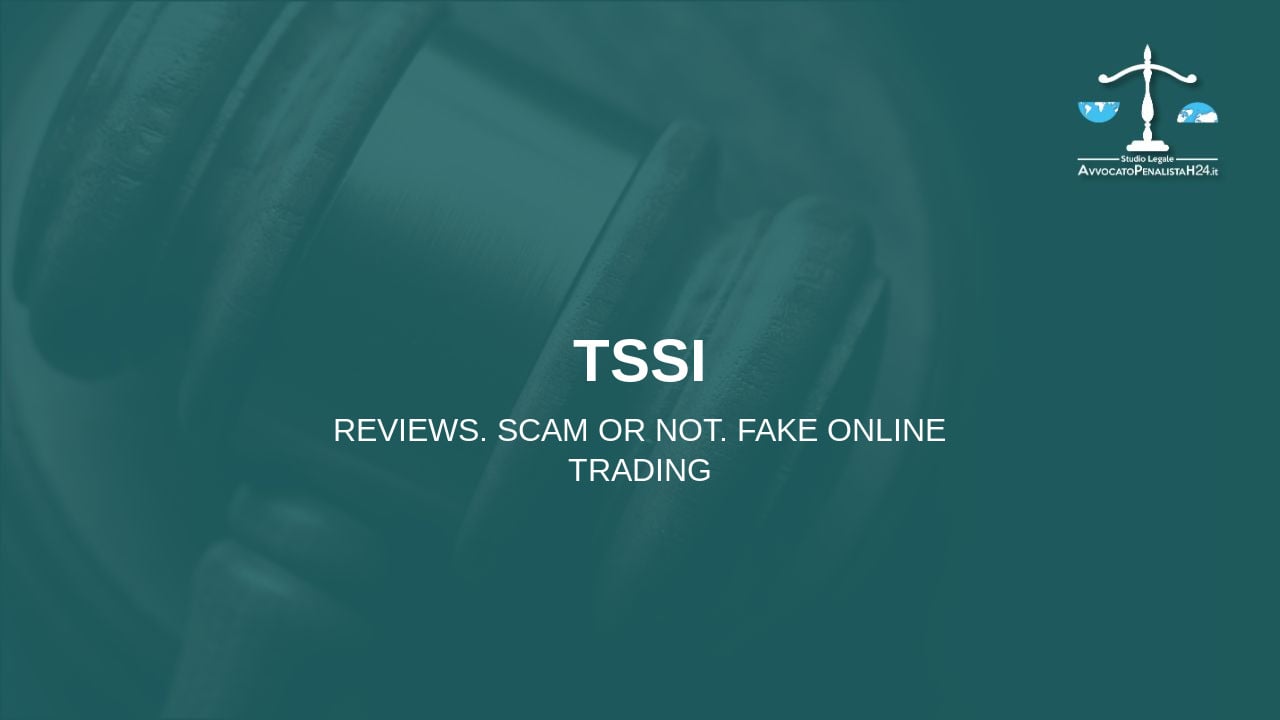 TSSI: reviews. Scam or not. Fake online trading