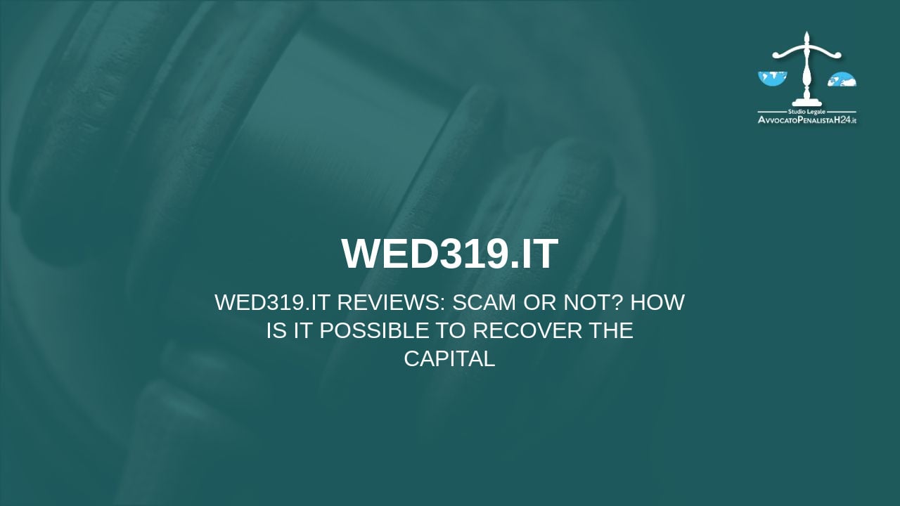 Avis sur wed319.it: arnaque ou pas? Est-il possible de récupérer l’argent?