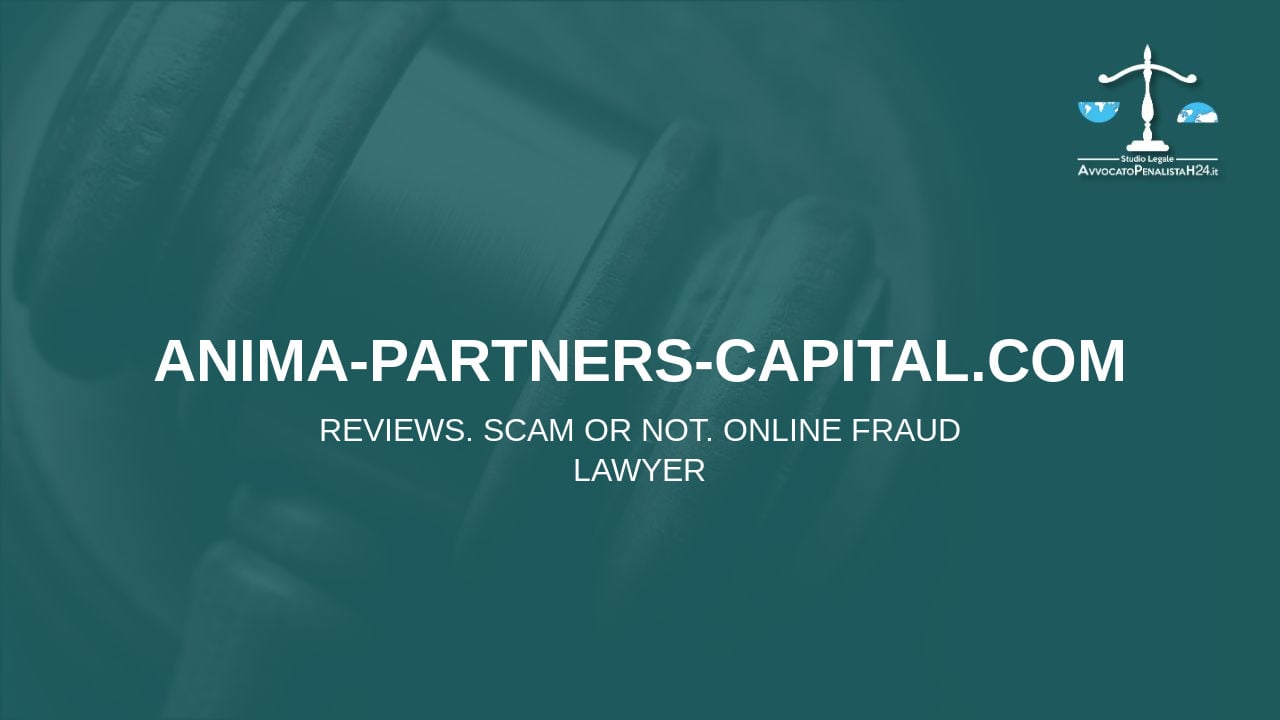 anima-partners-capital.com: avis, arnaque ou pas? Est-il possible de récupérer l’argent?