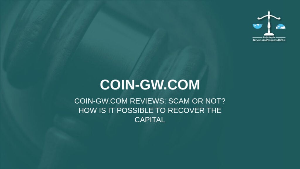Avis sur coin-gw.com: arnaque ou pas? Est-il possible de récupérer l’argent?