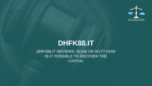 Reseñas de dhfk88.it: ¿estafa o no? ¿Cómo es posible recuperar el capital?