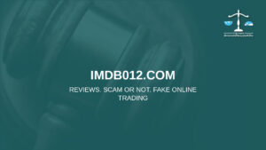 imdb012.com: cuidado con la estafa. Trading en línea falso