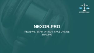 nexor.pro: cuidado con la estafa. Trading en línea falso