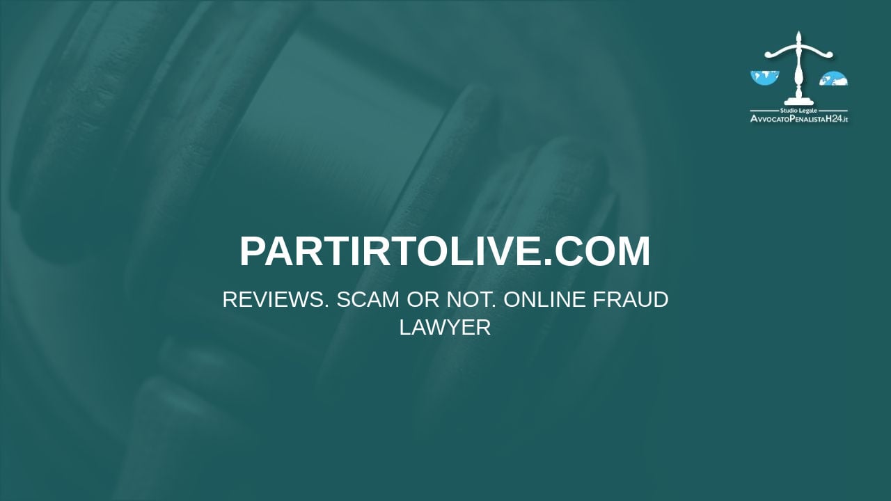 partirtolive.com: avis, arnaque ou pas? Est-il possible de récupérer l’argent?