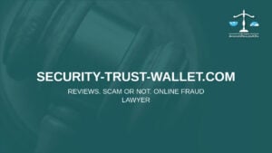 security-trust-wallet.com: cuidado con la estafa. Trading en línea falso