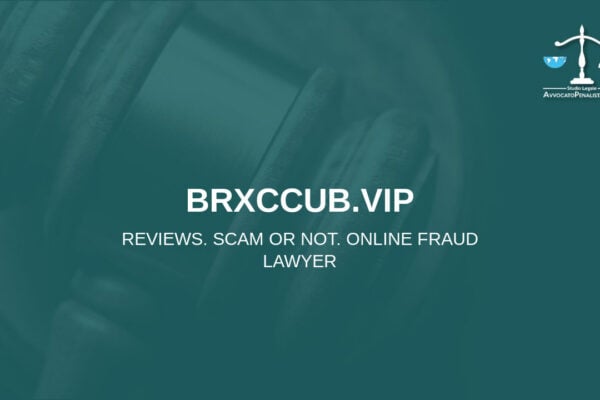 brxccub.vip: reviews. Scam or not. Online fraud lawyer