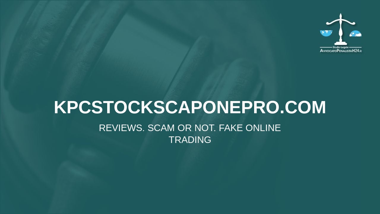 kpcstockscaponepro.com: reviews. Scam or not. Fake online trading