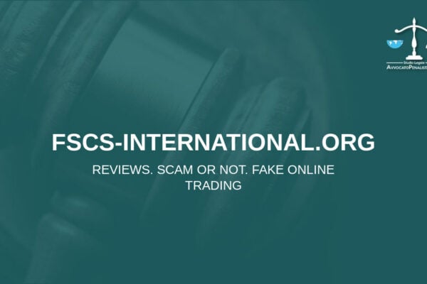 fscs-international.org: reviews. Scam or not. Fake online trading